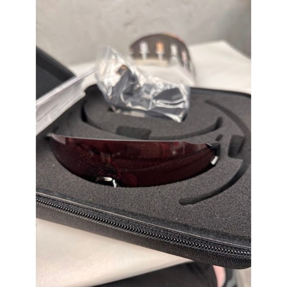 Oakley Tombstone Spoil Prizm Shooting Sunglasses Matte Black Frame Rimless Case